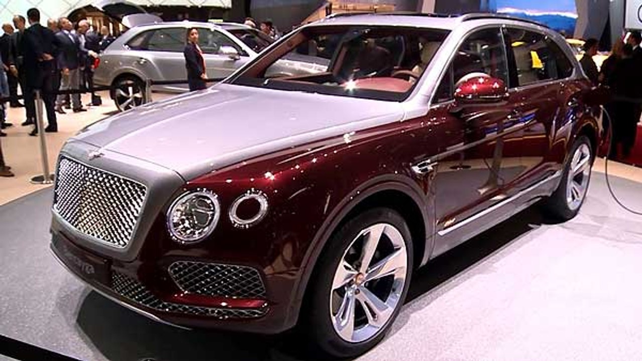 Bentley Genf 2018 Continental GT und Bentayga