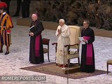 Benedict XVI remembers the victims of the Holocaust at weekly general audience