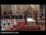 Pope Benedict XVI closes Week of Prayer for Christian Unity