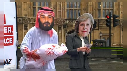 ولي العهد السعودي محمد بن سلمان في أول زيارة له لبريطانيا يُستقبل ب"الاحتجاجات"