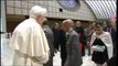 Pope greets world march for peace and nonviolence
