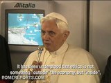 Pope explains social encyclical 