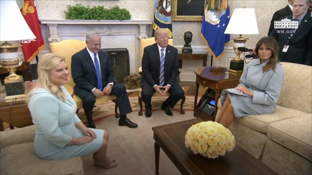 Melania Trump wears a nearly $4,000 outfit for meeting Israeli prime minister's wife