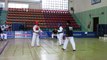 CLB Taekwondo ĐH Thăng Long chủ nhật 15-1-2017 thi đấu tại Bách Khoa MVI_4622