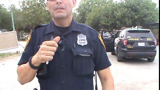 Another stupid San Antonio police officer