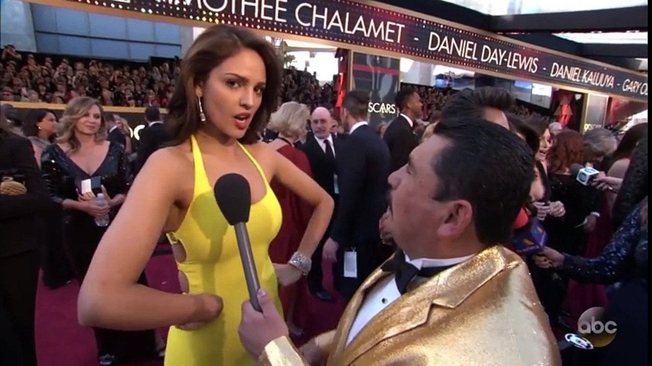Guillermo at the Oscars
