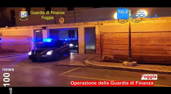 Foggia Operazione della Guardia di Finanza
