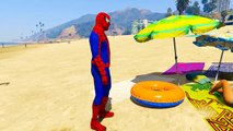 Cartoon Spiderman DOCTOR on AMBULANCE CARS for Kids with Funny Nursery rhymes Songs for Children!