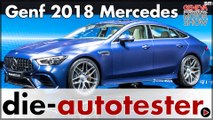 Genf 2018: Weltpremiere des AMG GT 4Door Coupe & AMG G63 sowie Mercedes C-Klasse