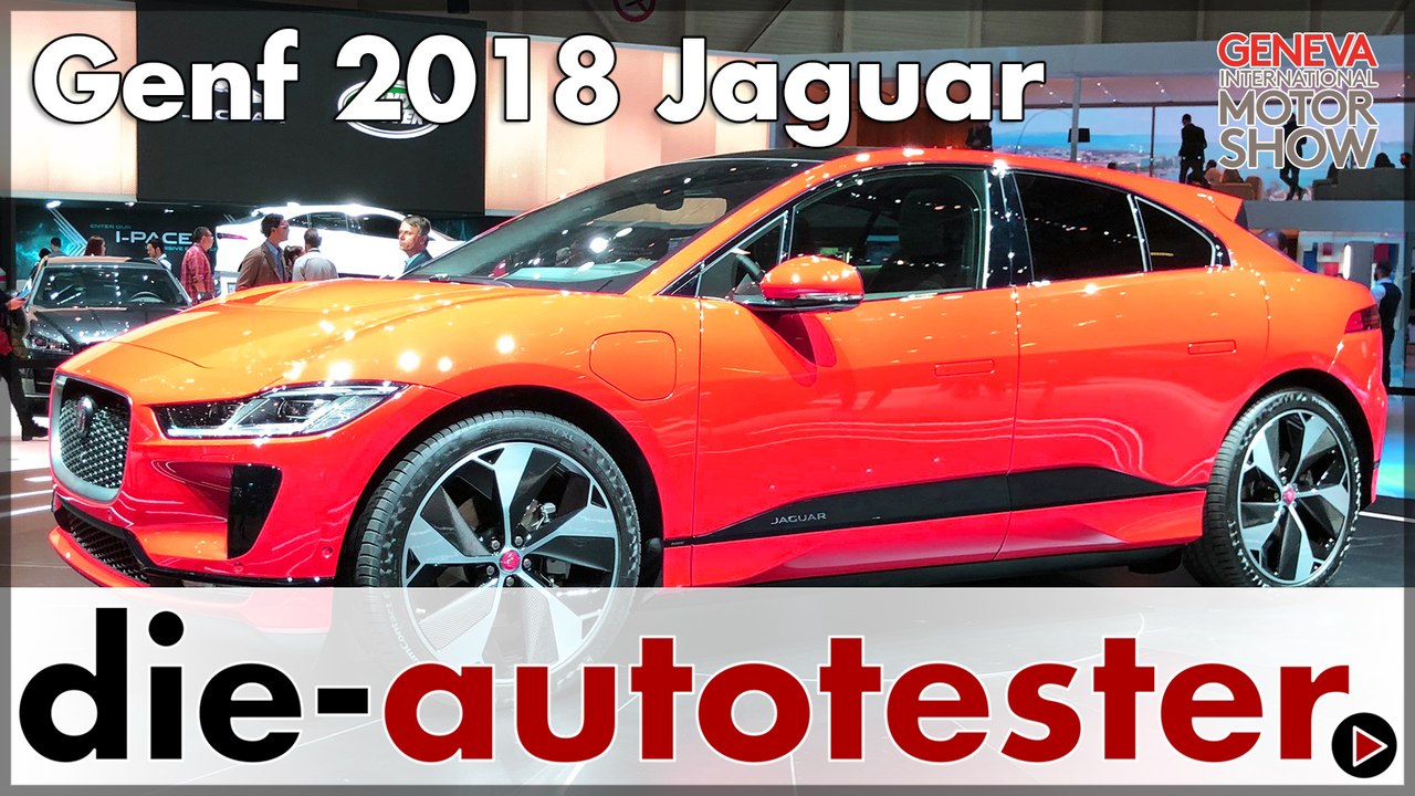 Genf 2018: Premiere des Jaguar I-Pace und & Range Rover SV Coupé
