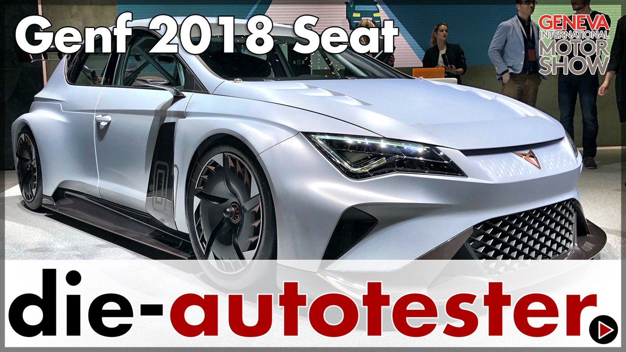 Genf 2018: premiere der performance-marke mit cupra e-racer und cupra ateca