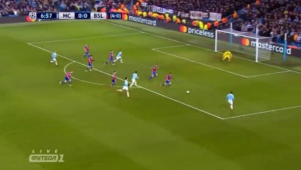 Gabriel Jesus Goal HD - Manchester City 1-0 Basel 07.03.2018