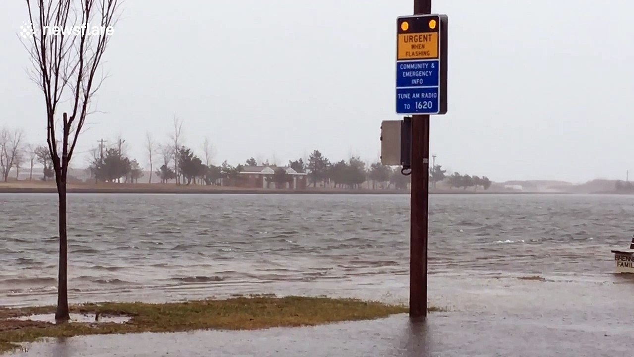 Flooding hits New Jersey as second nor’easter heads for East Coast