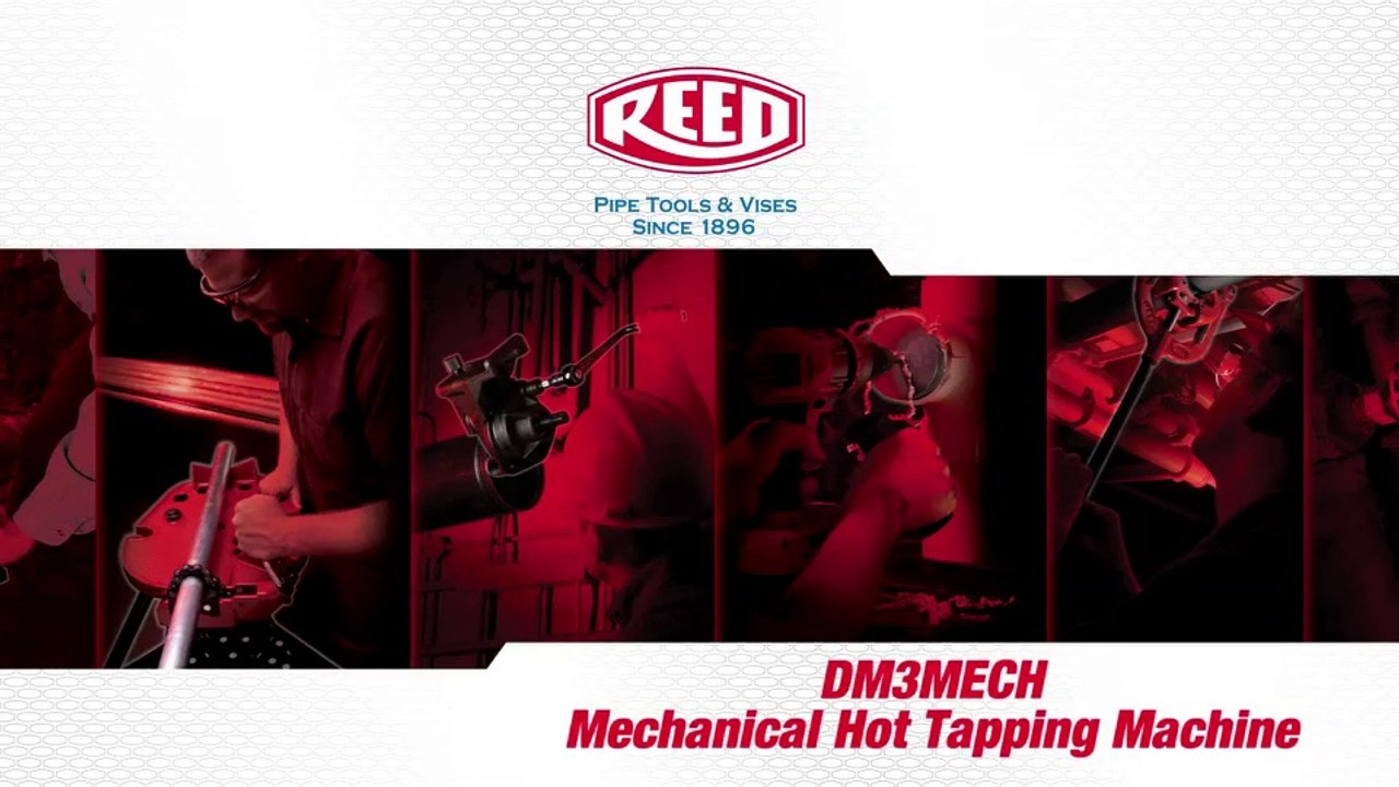 DM3MECH Pipe Hot Tapping Machine Demo - Reed Manufacturing - video ...