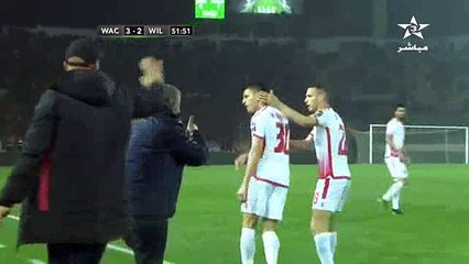 الهدف الثالث للوداد الرياضي 3-2 ويليامسفيلي أثلتيك الإيفواري - دوري أبطال أفريقيا