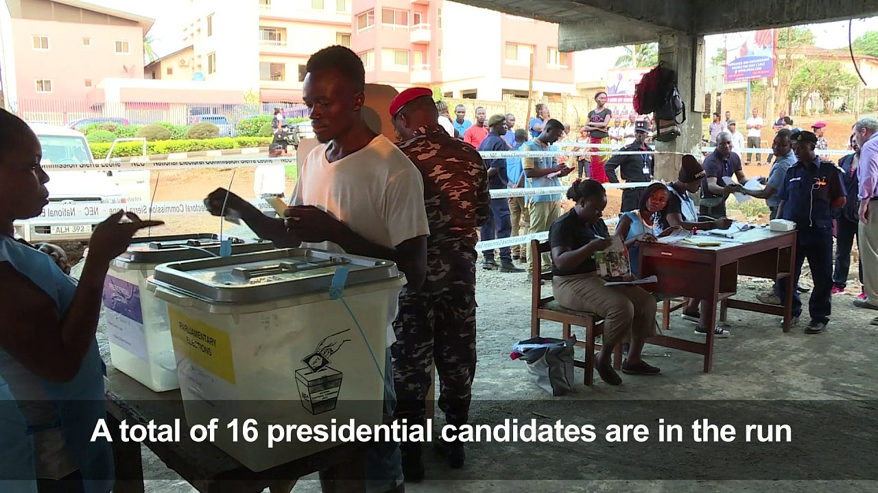 Sierra Leone voters hope for better future