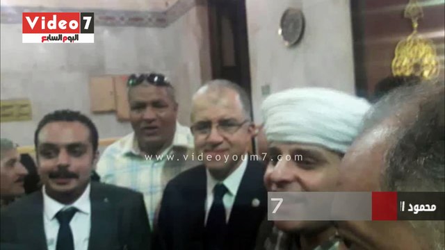 محمود التهامى وأعضاء ائتلاف دعم مصر يزورون ضريح سيدى أحمد البدوى