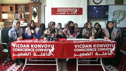 Kadınlardan 'Vicdan Konvoyu'na destek çağrısı - GAZİANTEP