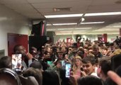 Miami Heat's Dwyane Wade Visits Students at Stoneman Douglas High