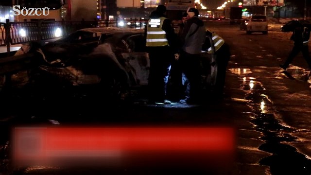 Kiev'de polis ile göstericiler arasında arbede çıktı