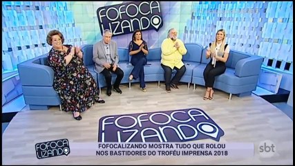 Começo e encerramento do Fofocalizando (05/03/18) (Tudo normal)