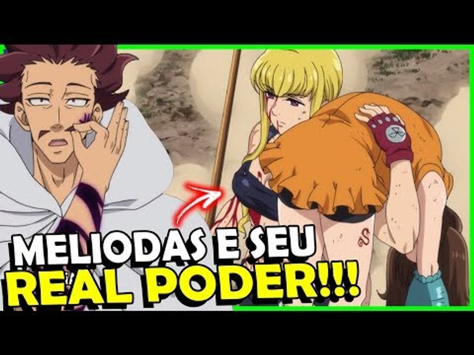 O PODER REAL DE MELIODAS, DIANE ENCONTRA MATRONA? Analise EP 08x2 NNT