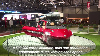 Genève:les voitures volantes veulent décoller au Salon de l'auto