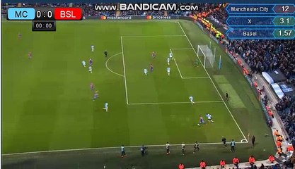 Michael Lang Goal HD - Manchester City 1-2 FC Basel 07.03.2018v