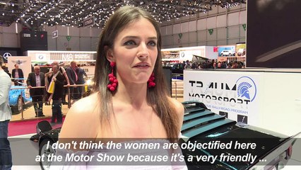 'Booth Babes' on the verge of extinction at Geneva Motor Show