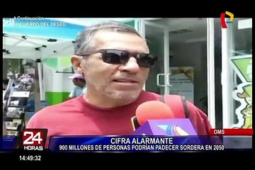 Según la OMS, 900 millones de personas podrían padecer sordera en 2050