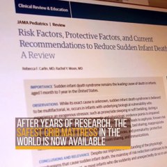 I need one ASAP! Talk about some mommy peace of mind. Learn more about SafeSleep here: