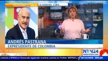 “Nos han dicho que no somos admitidos en Cuba y estamos siendo deportados en este momento”: Andrés Pastrana, expresidente de Colombia