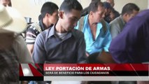 Ley de portacion de armas sera de beneficio para los ciudadanos