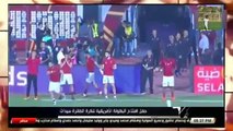 لحظة نزول عبدالله السعيد واحمد فتحي ارض الملعب ورد فعل الجهور اليوم 6/3/2018