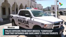 Mexican Police Confess to Selling Off 3 Italian Tourists to Criminal Group