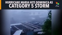 Hurricane Maria Hits Dominica As Category 5 Storm