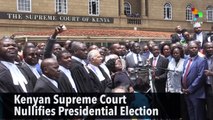 Kenyan Supreme Court Nullifies Presidential Election