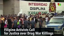 Filipino Activists Call for Justice for Drug War Killings