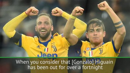 Higuain and Dybala put in 'fantastic shift' - Allegri
