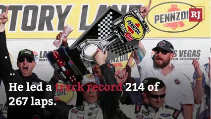 Kevin Harvick penalized after Las Vegas win