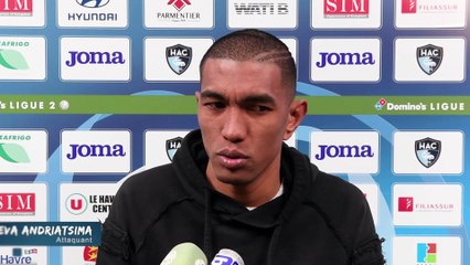 Avant HAC - Clermont, interview de Faneva Andriatsima