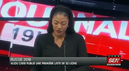 Aliou Cissé Publie la liste des Lions