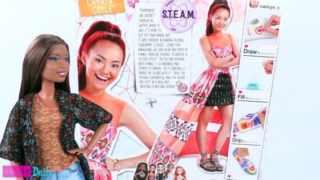 Unbox Daily: Project MC2 Camryns Tie Dye S.T.E.A.M. Set - Doll Review - 4K