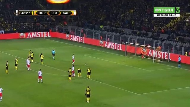 Berisha (Penalty) Goal HD - Dortmund	0-1	Salzburg 08.03.2018