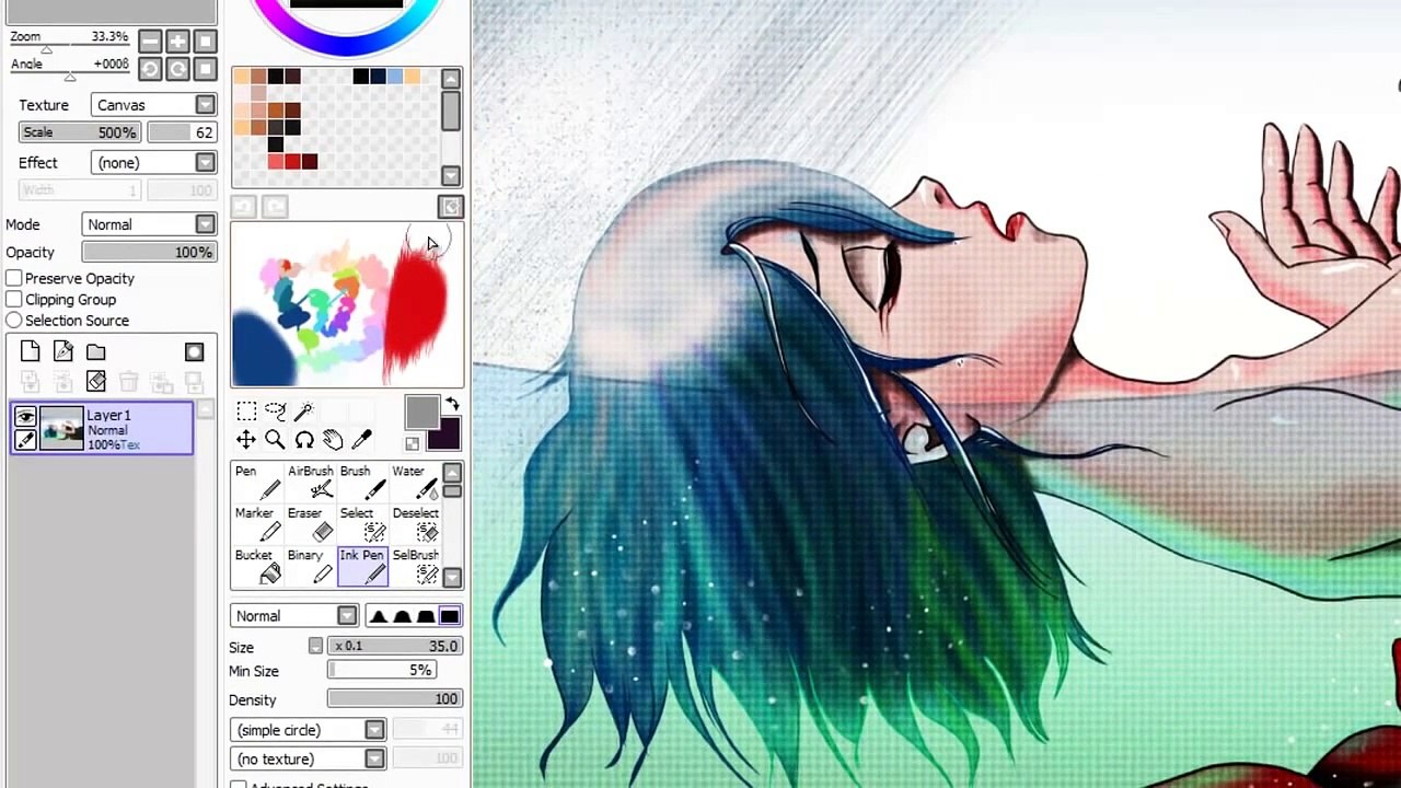Tutorial Paint Tool SAI - LE BASI - prima parte