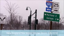 New England Nor Easter Winter Storm 3/8/2018