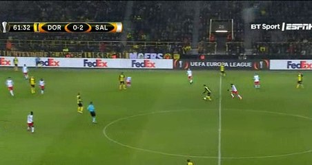 Andre Schurrle Goal - Borussia Dortmund 1-2 Salzburg - 08.03.2018