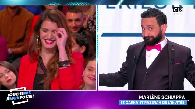 Marlène Schiappa félicite Cyril Hanouna
