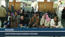 Palestine: Egyptian Authorities Opened The Rafah Border Crossing