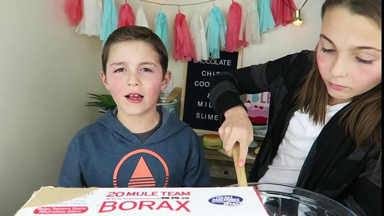 Chocolate Chip Cookies and Milk SLIME ¦ Real Food VS Slime ¦ Kids Cooking and Crafts